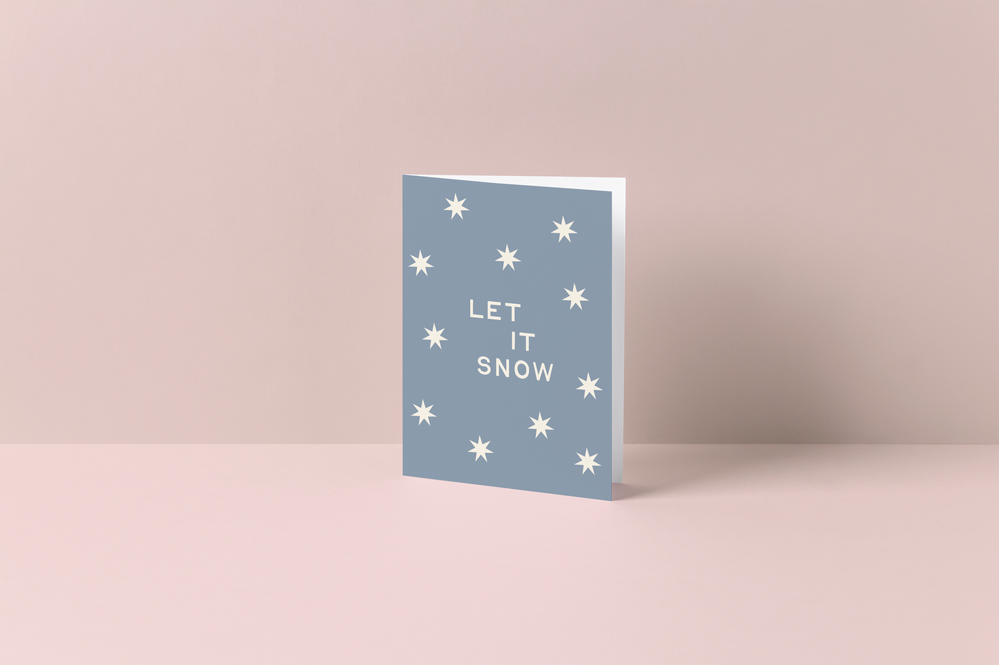 Let It Snow Greeting Card