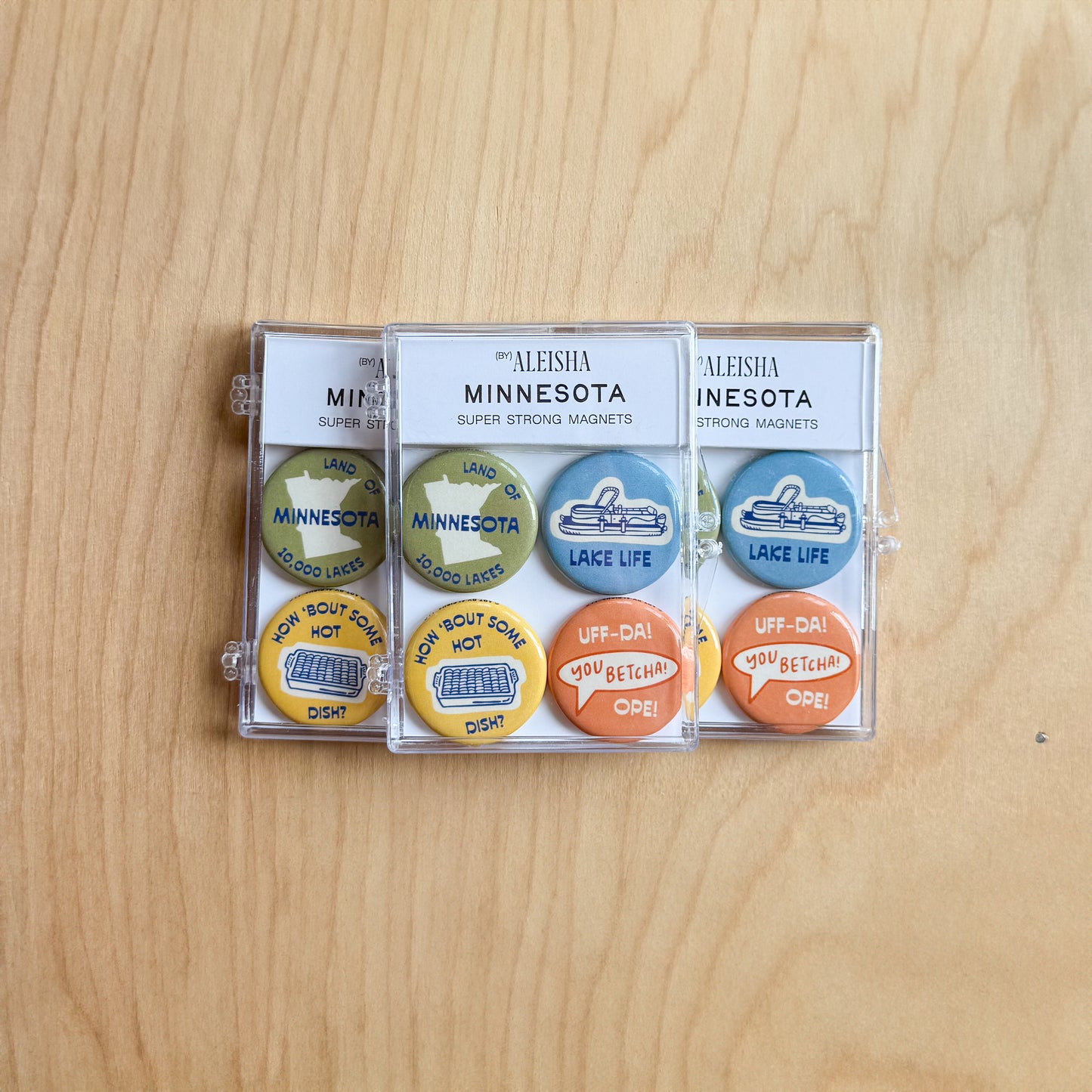 Minnesota Icons Magnet Set