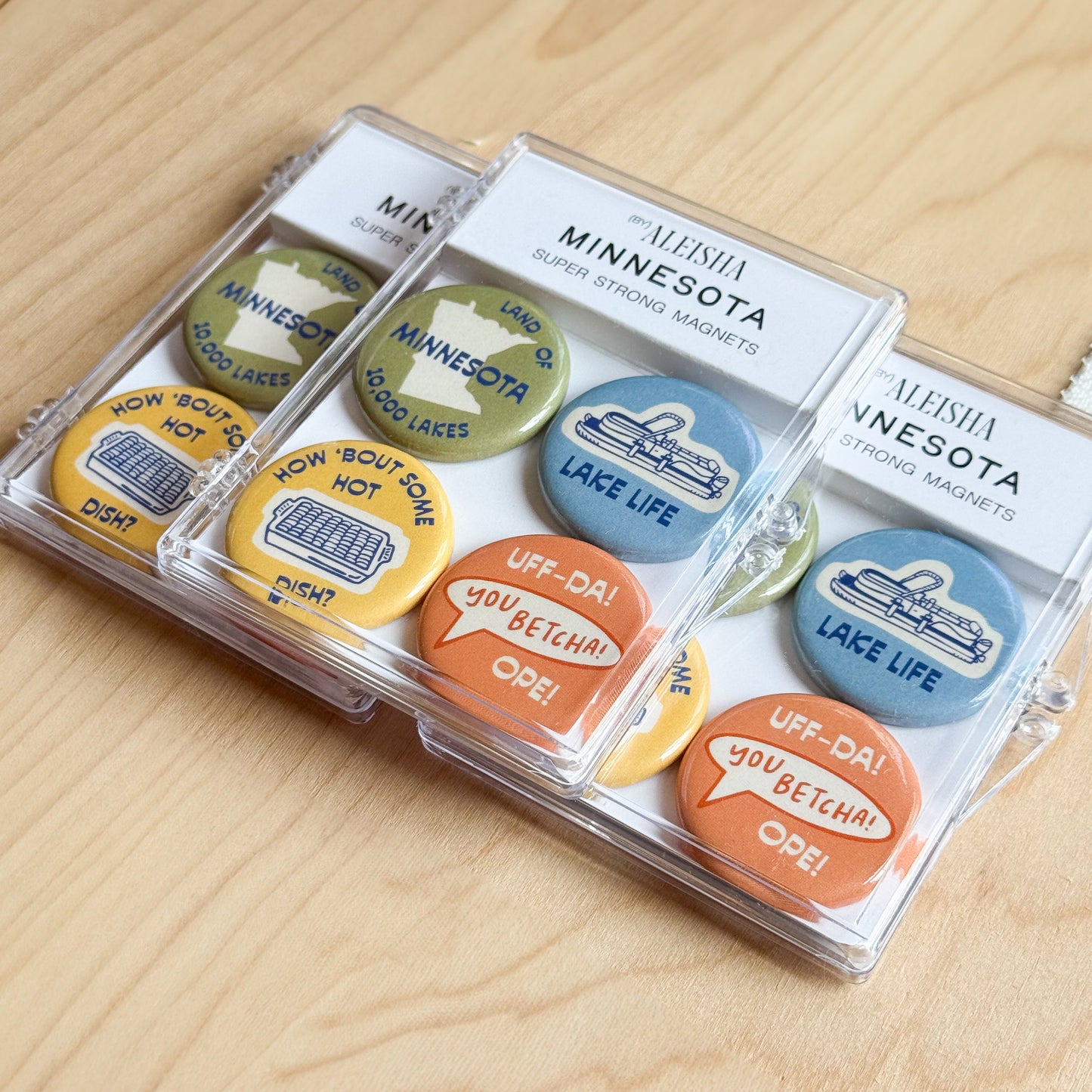 Minnesota Icons Magnet Set