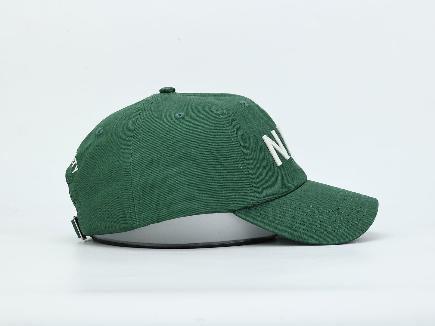 NYC Felt Lettered Dad Hat (Green)