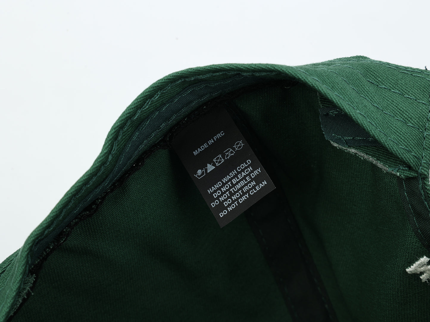 NYC Felt Lettered Dad Hat (Green)
