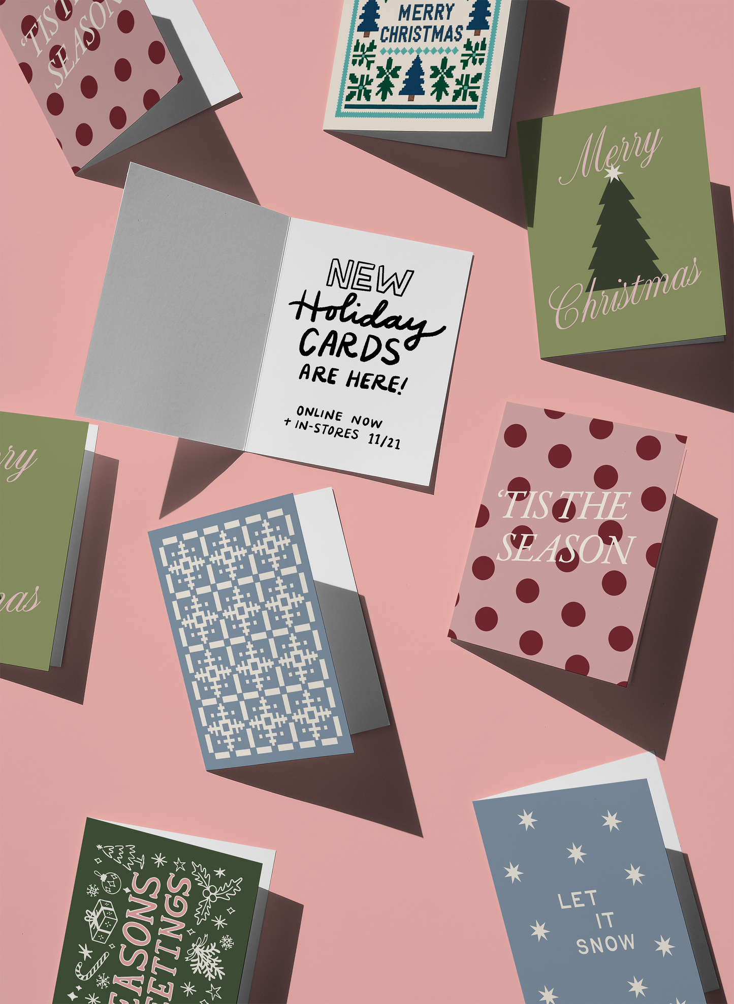 Let It Snow Greeting Card