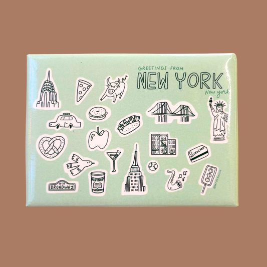 New York City Icons Magnet