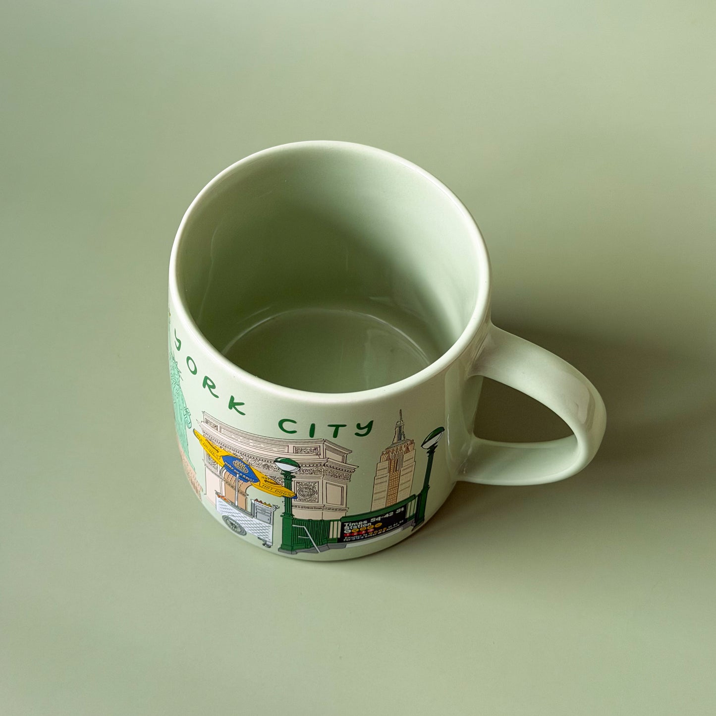 New York City Illustrated Landmarks Mug