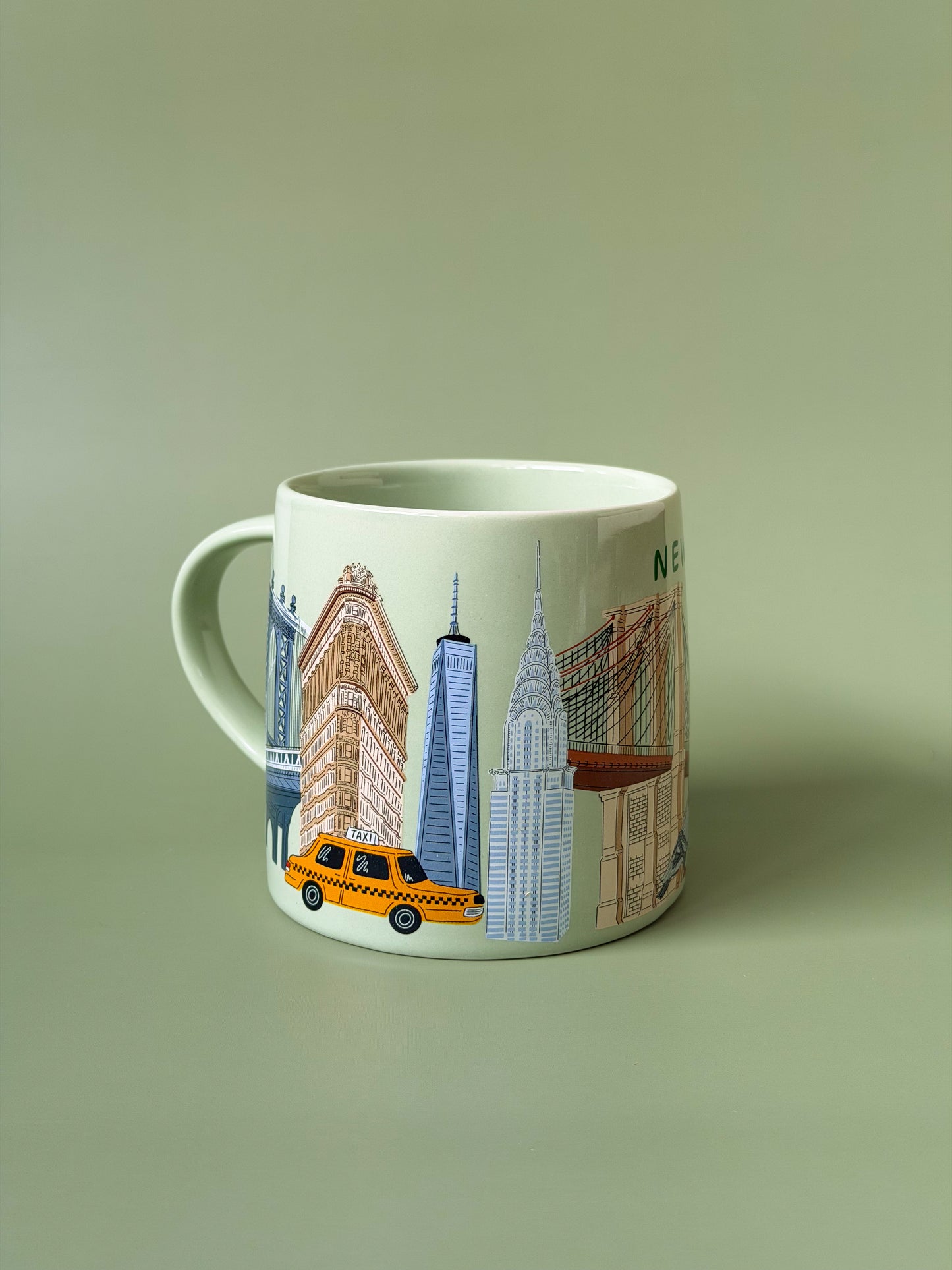 New York City Illustrated Landmarks Mug