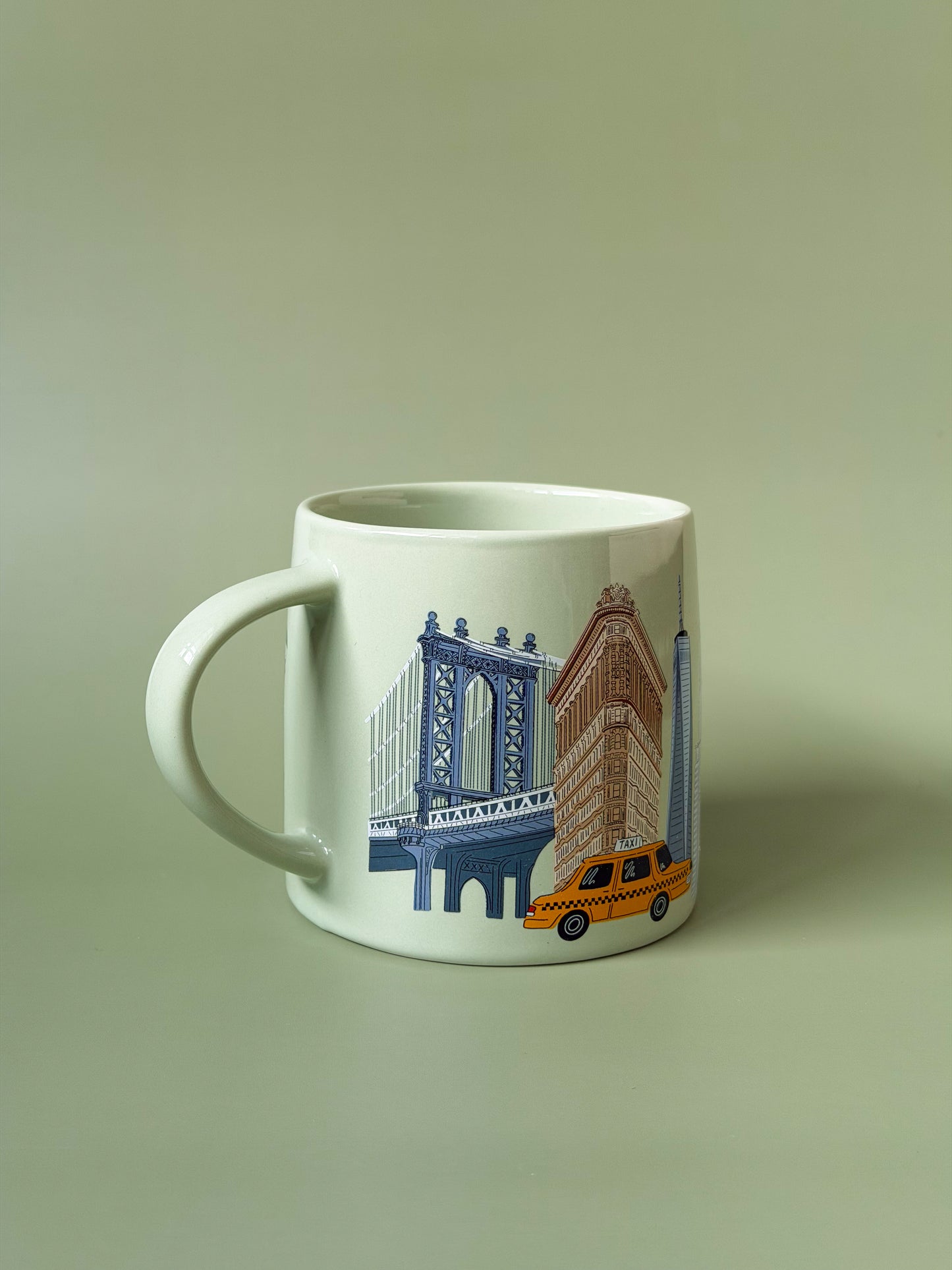 New York City Illustrated Landmarks Mug