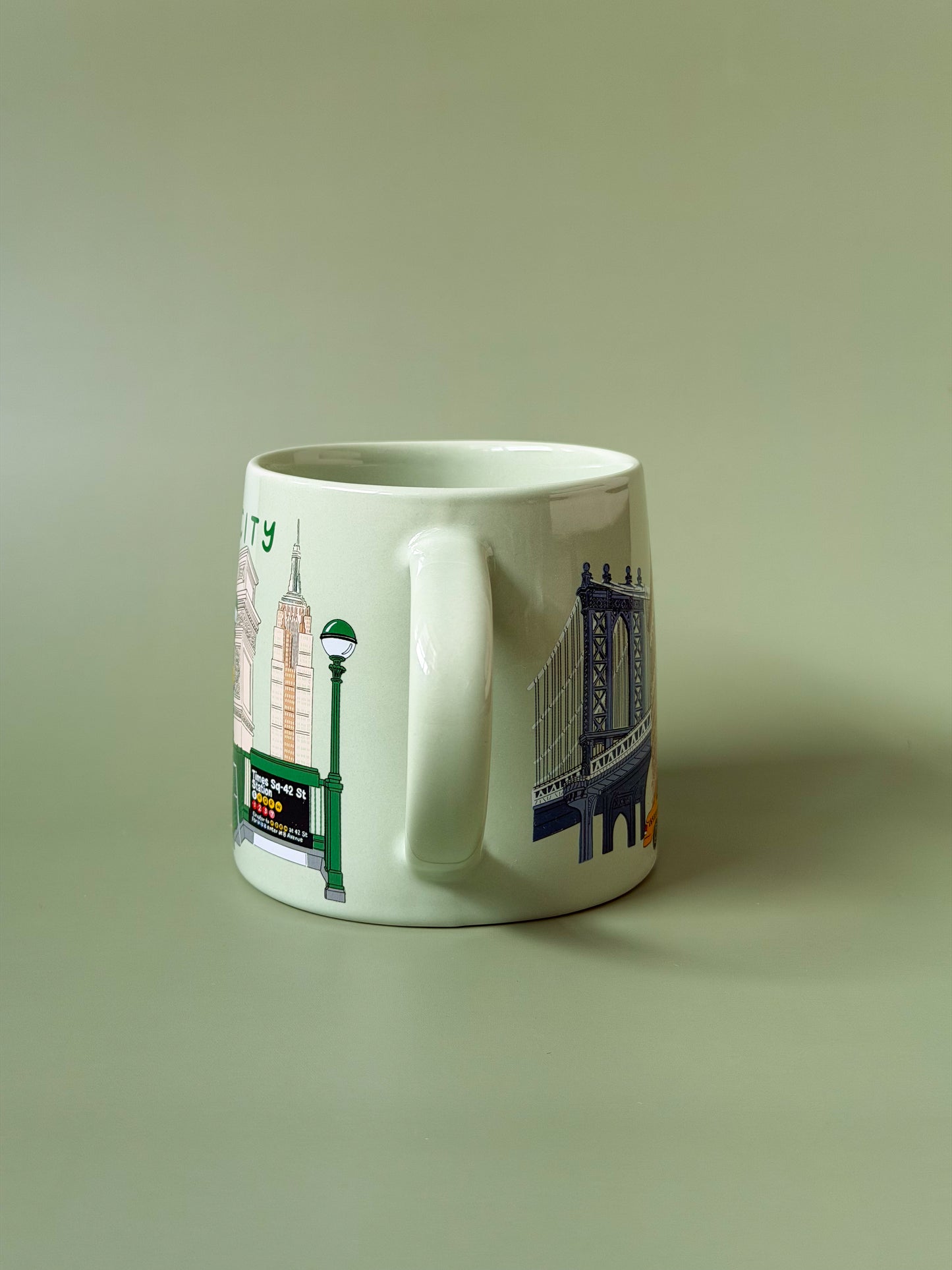 New York City Illustrated Landmarks Mug