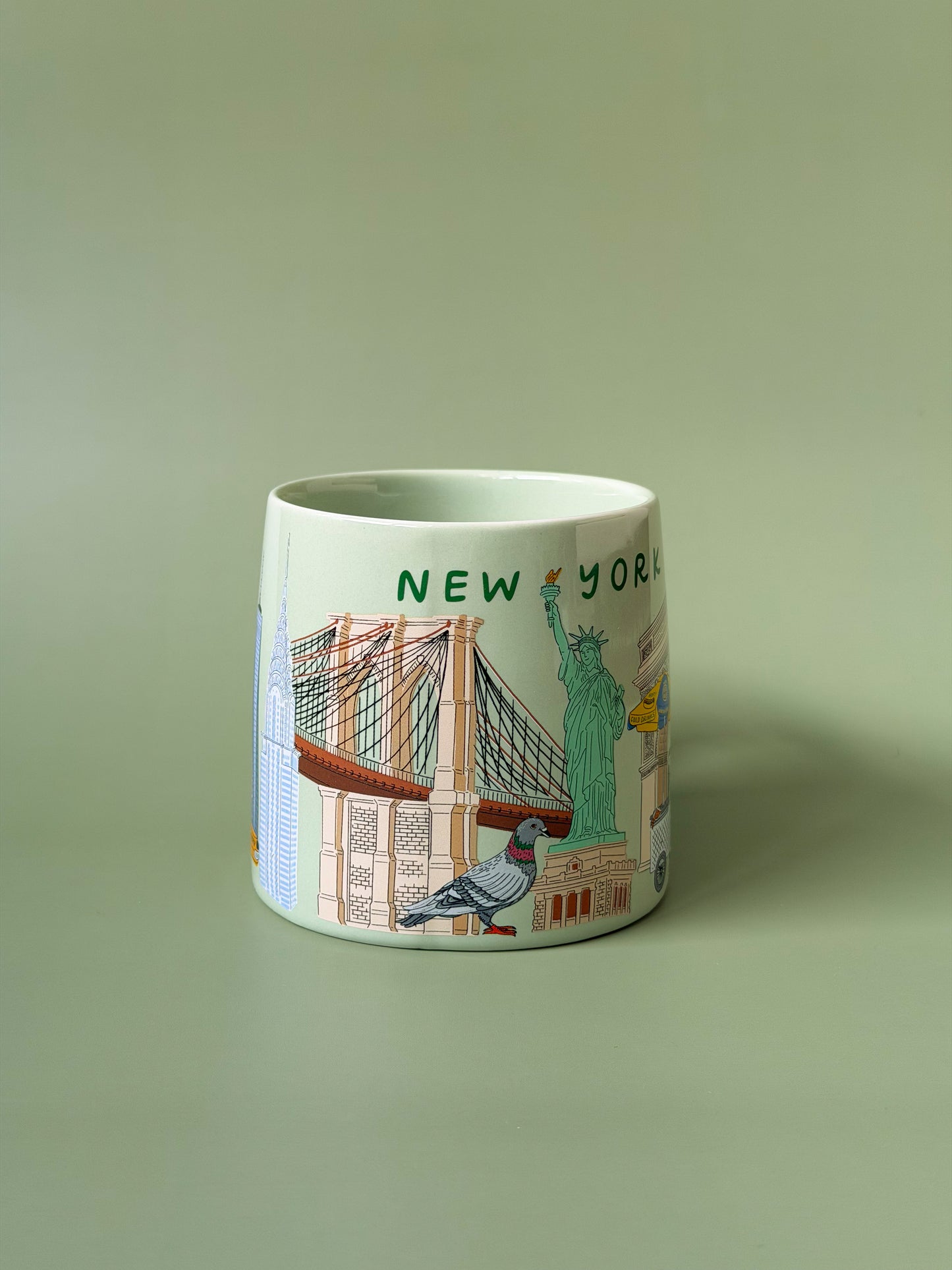 New York City Illustrated Landmarks Mug