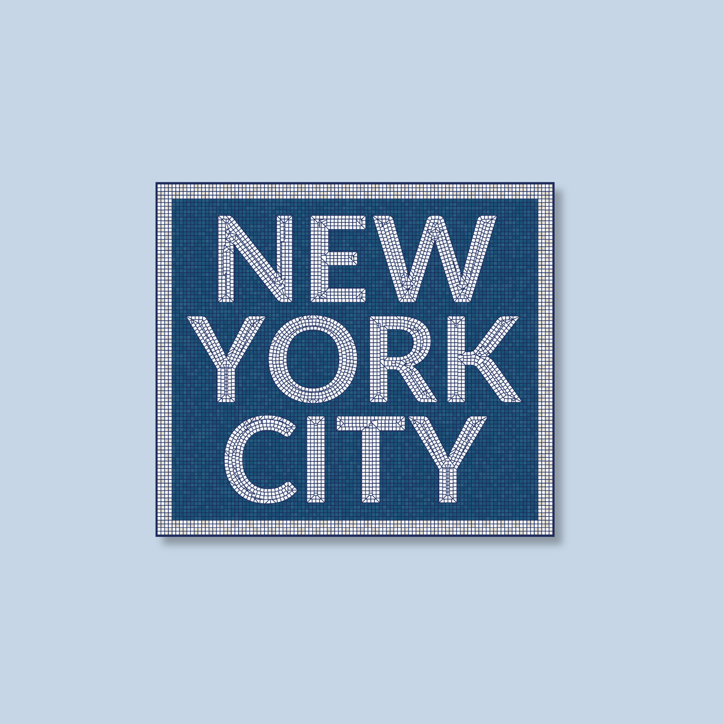 New York City Subway Tile Acrylic Magnet