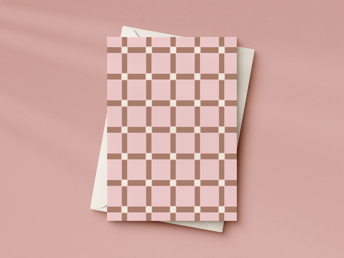 Pastel Patchwork 01 Greeting Card