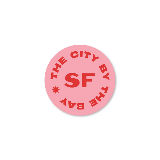 The City By The Bay (SF) Die Cut Sticker