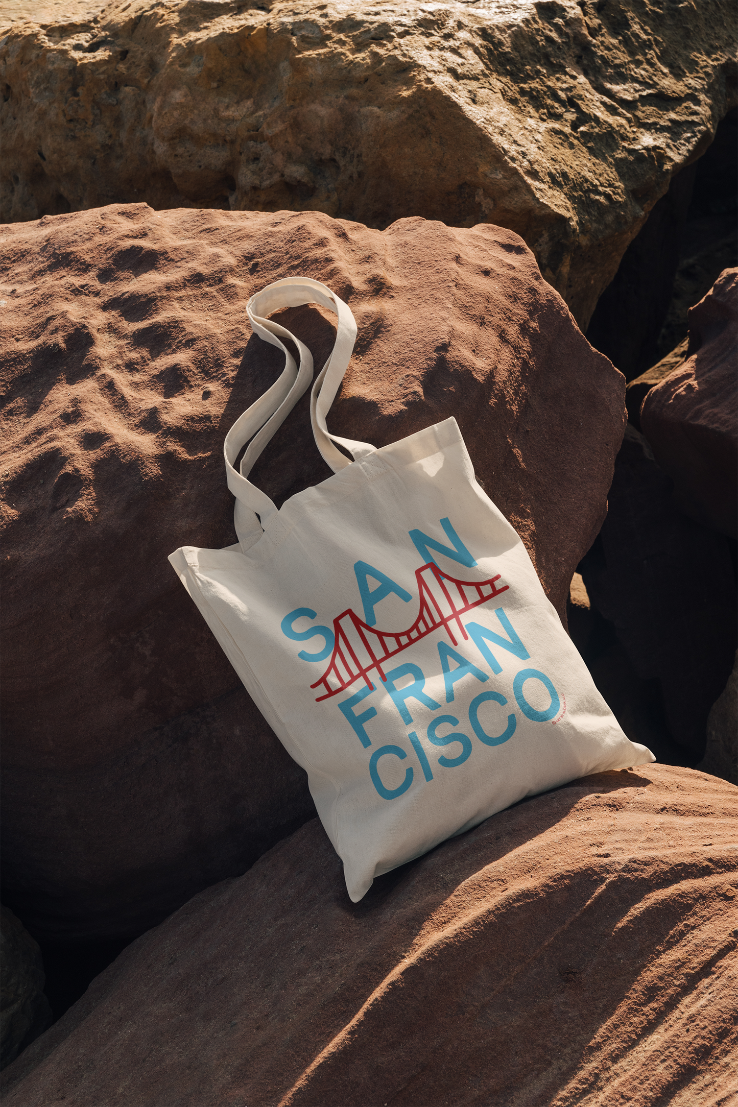 San Francisco City Name Tote