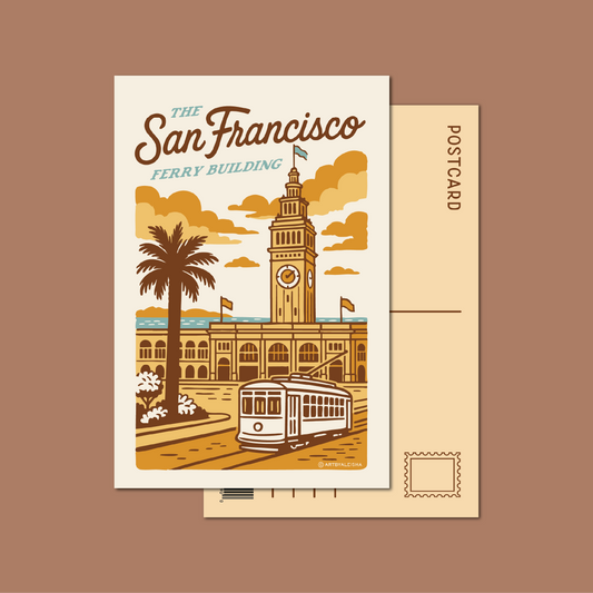San Francisco Ferry Building Postcard
