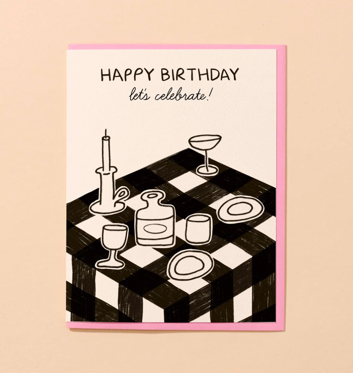 Dinner Party Birthday Card