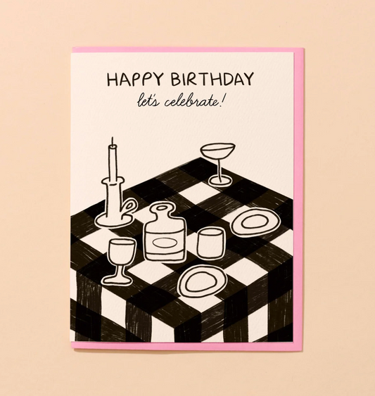 Dinner Party Birthday Card