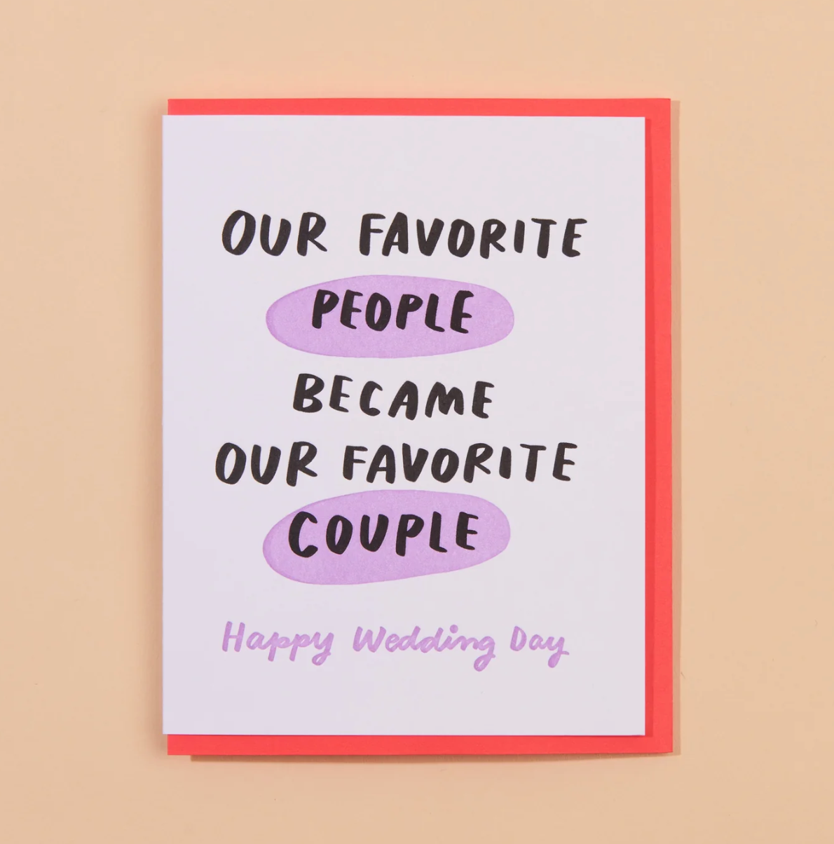 Our Favorite Couple Card