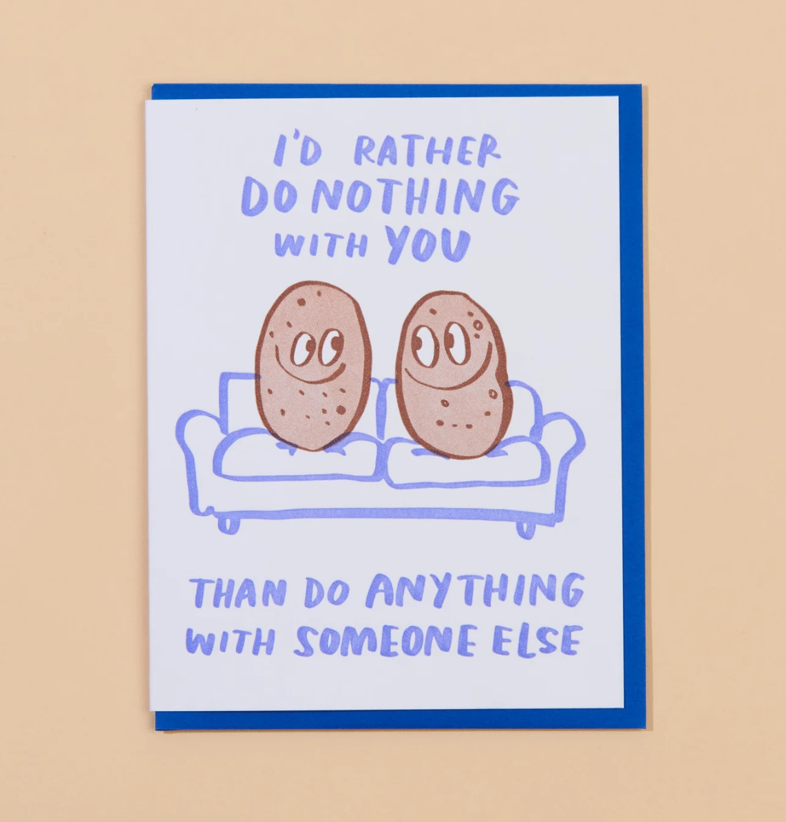 Couch Potatoes Card