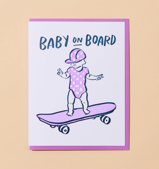 Baby On Board Card