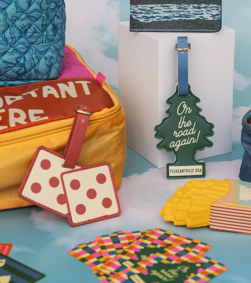 On The Road Again Luggage Tag