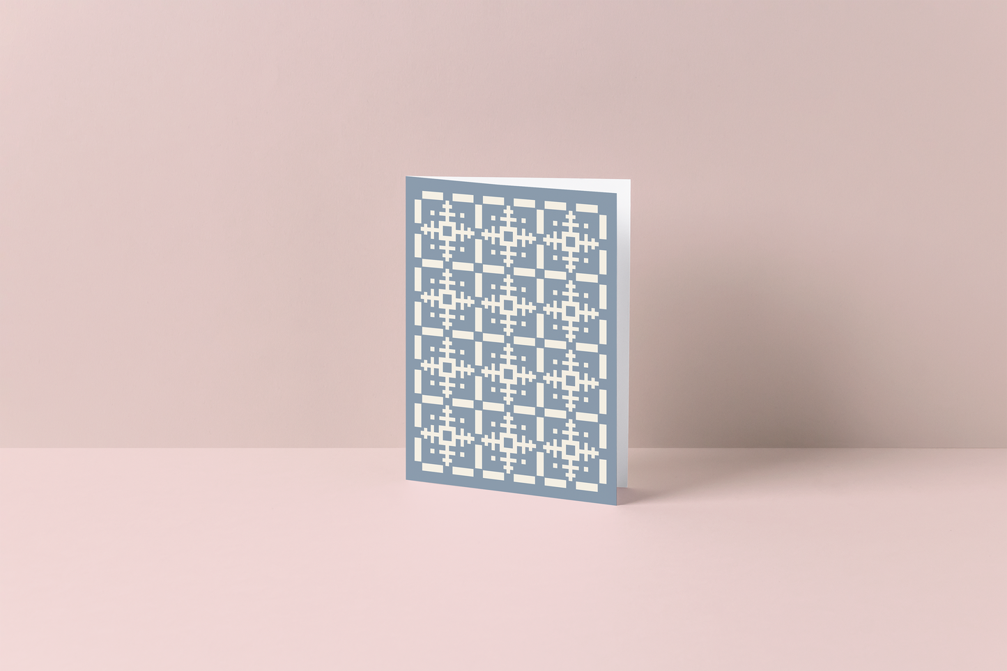 Snowflake Patchwork Greeting Card
