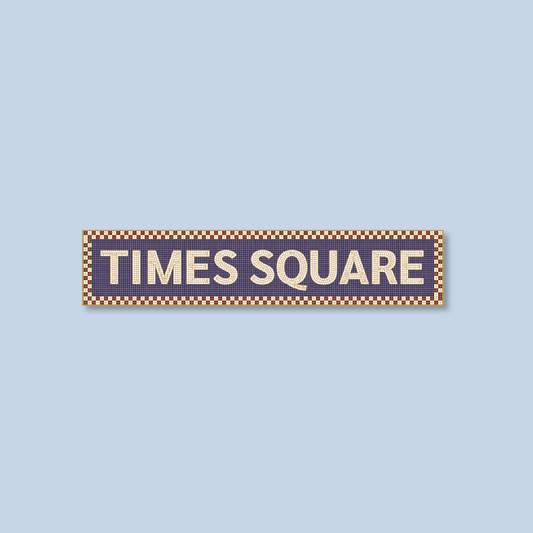 Times Square Subway Tile Sticker