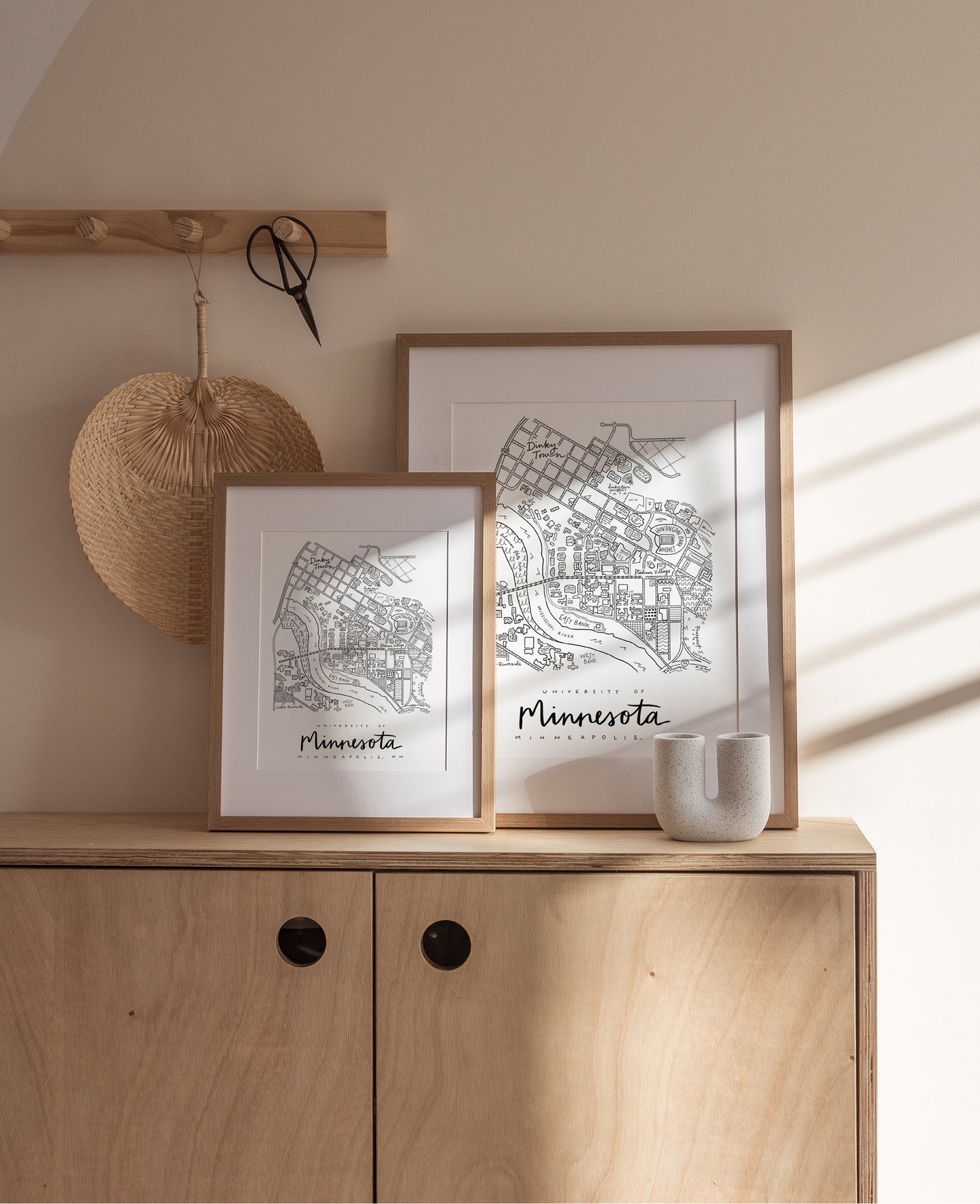 University of Minnesota (Minneapolis) Campus Map Print