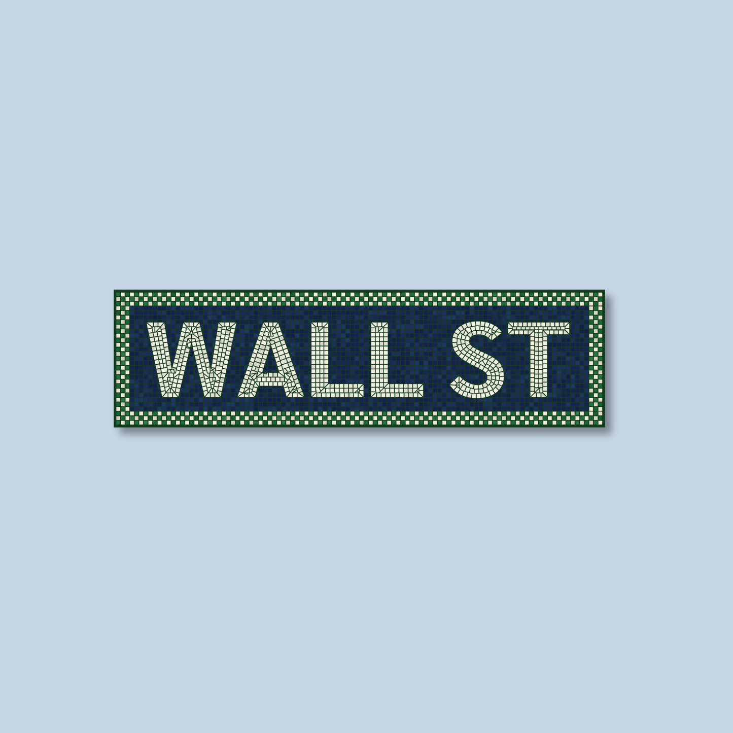 Wall Street Subway Tile Sticker