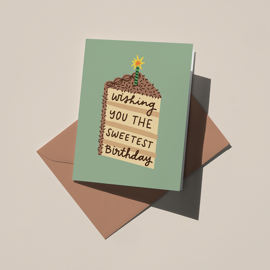 Sweetest Birthday Greeting Card