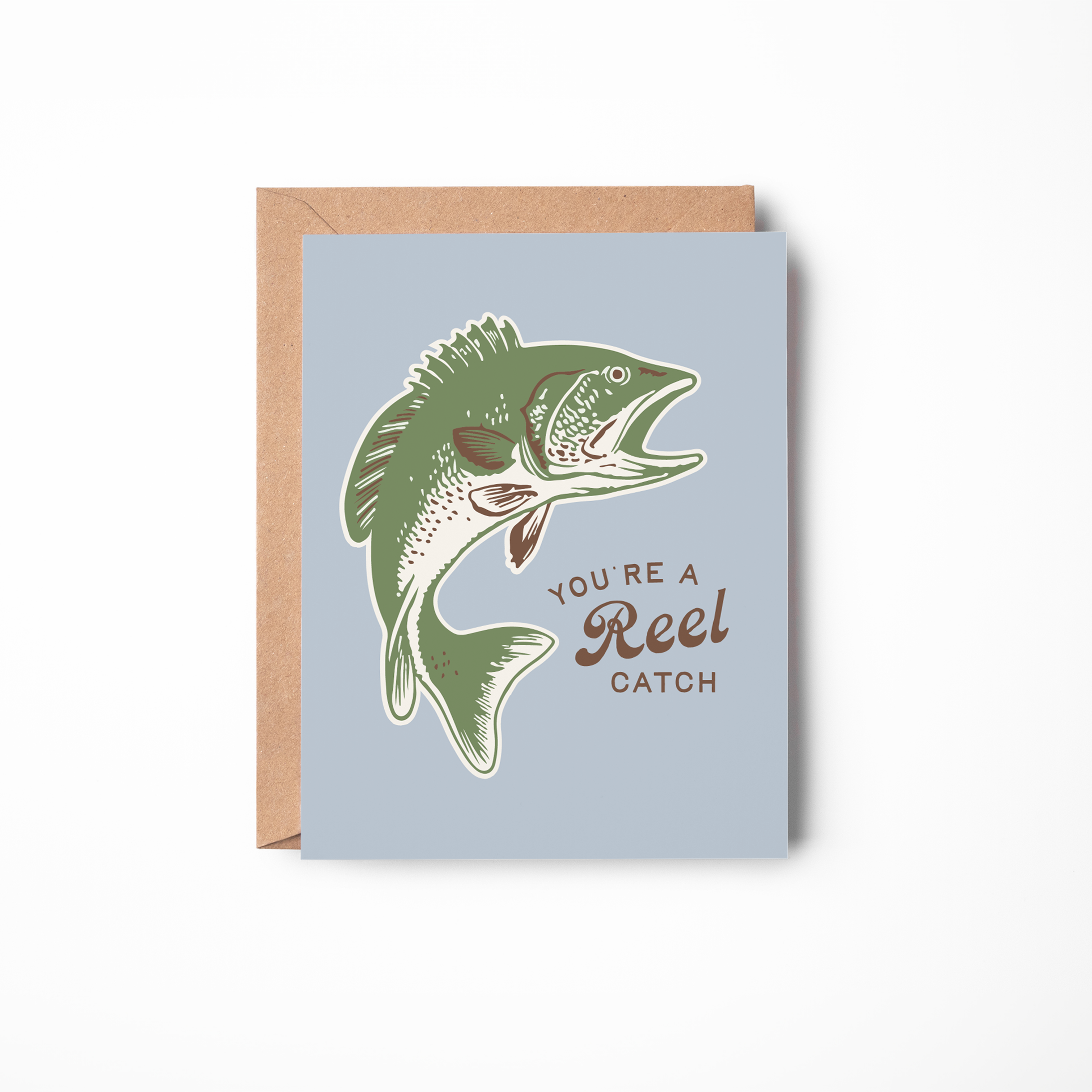 are you a fish cuz you're a reel catch Card Reel by Sunrise Aquarium One Drop Size:4 x 12g Weighted Ball Hooks 5/0