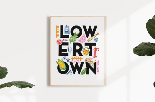 Lowertown Mural Print