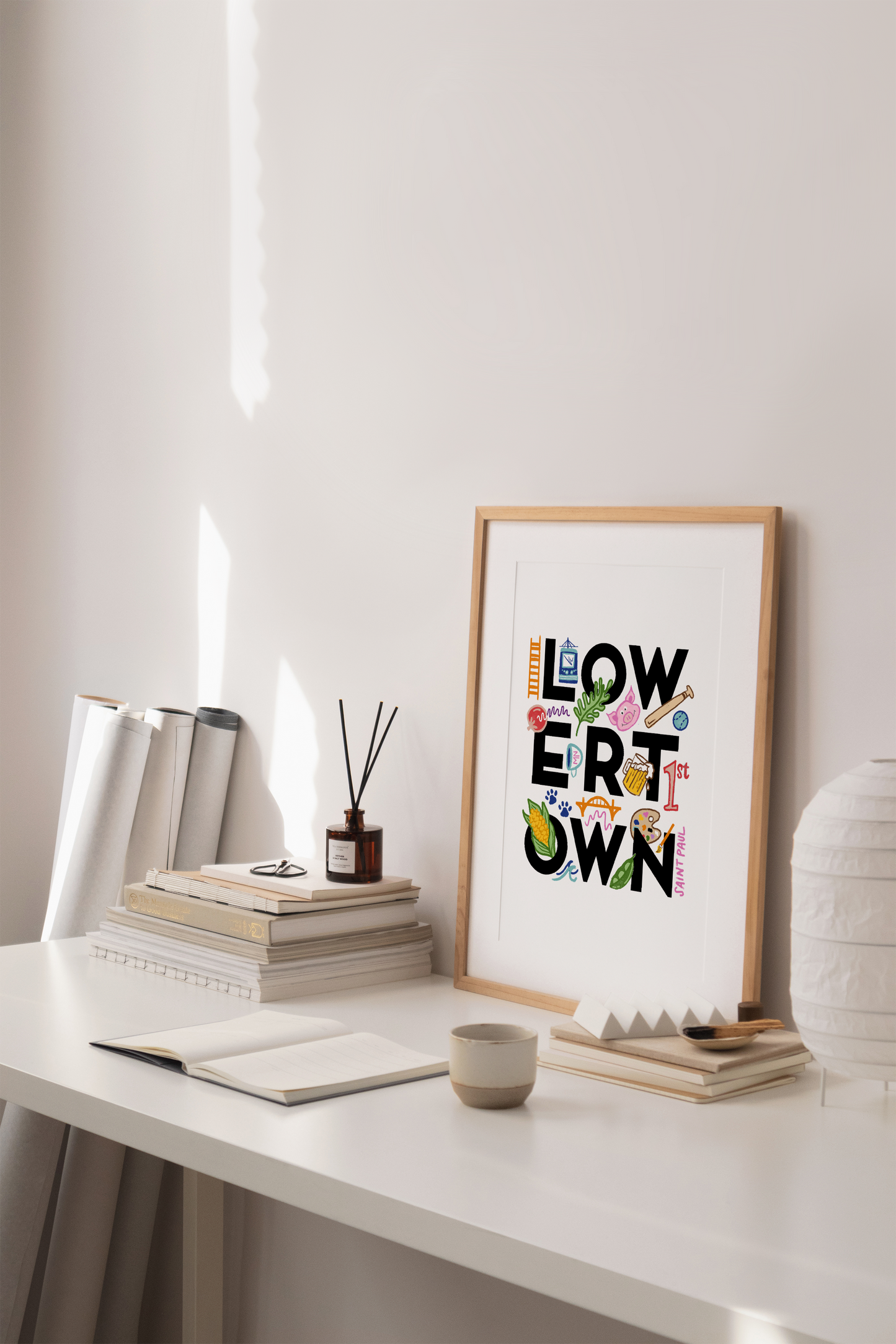 Lowertown Mural Print